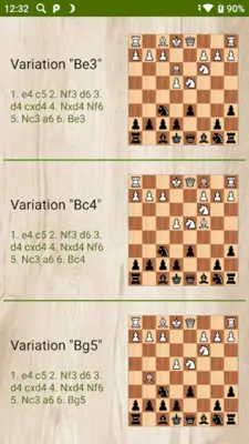 Najdorf Variation of the Sicilian Defense android App screenshot 4