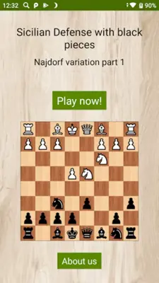 Najdorf Variation of the Sicilian Defense android App screenshot 5